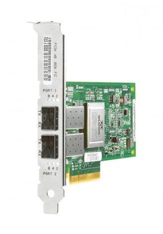 HP 82Q 8GB Dual Port PCI-e Fibre Channel Host Bus Adapter (HBA)