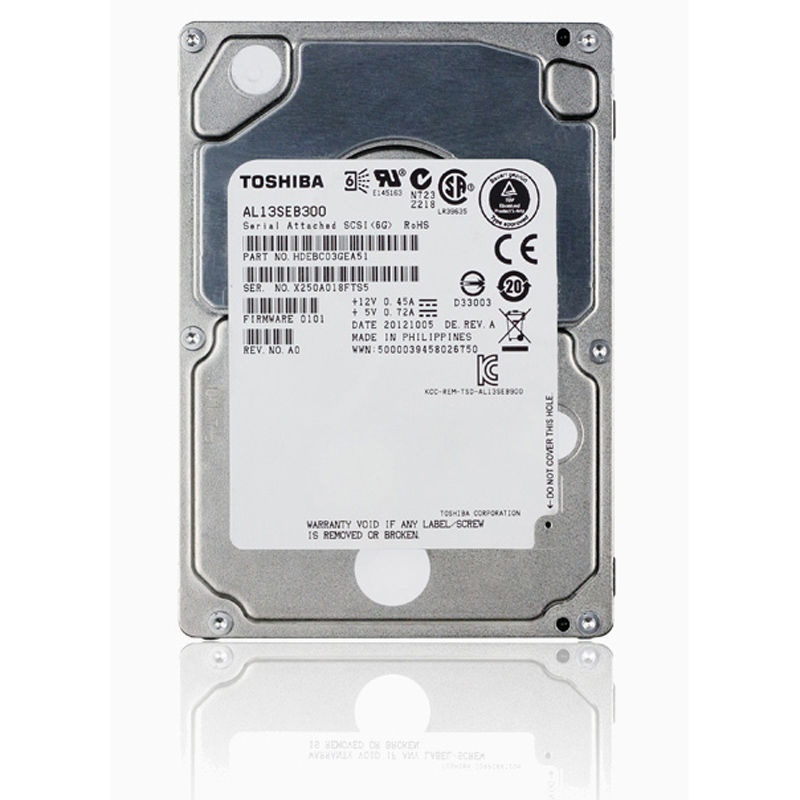 AL13SEB300 - Toshiba 300GB 10000RPM SAS 2.5-Inch Hard Drive