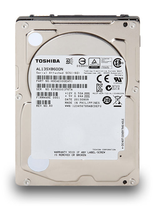 AL13SXB600N - Toshiba 600GB 15000RPM SAS 2.5-Inch Hard Drive