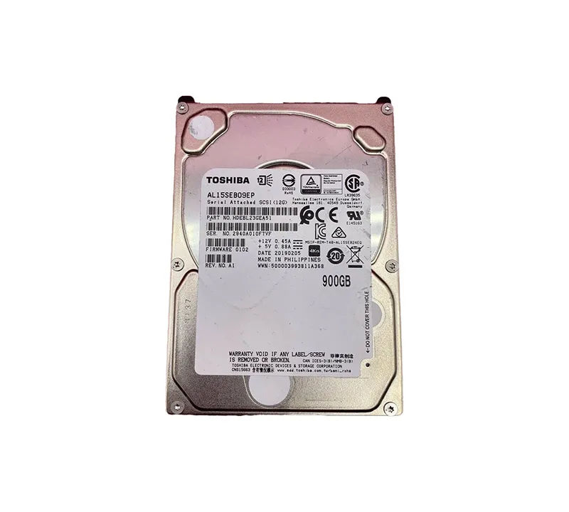AL15SEB09EP - Toshiba 900GB 10K SAS 12Gb/s 128MB Cache 2.5-in HDD
