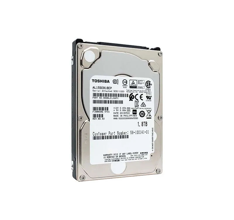 AL15SEB18EP - Toshiba 1.8TB 10000RPM SAS 12Gb/s 2.5-in Hard Drive