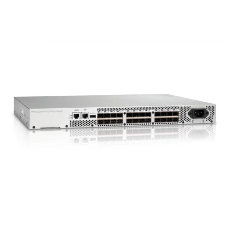 AM868C, HPE 8/24 SAN Switch, 16 active ports/8Gb FC/SAN switch