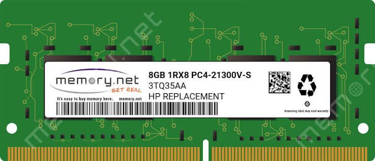 AND-3TQ35AA-AA - HP 3TQ35AA COMP 8GB SODIMM