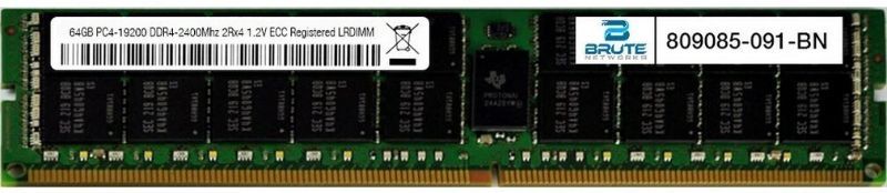 AND-809085-091-AM - ADDON HP 809085-091 COMPATIBLE FACTORY ORIGINAL 64GB DDR4-2400MHZ LOAD-REDUCED E
