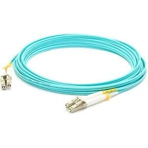 AND-88Y6851-AO - 1M LC TO LC AQUA OM3 DUPLEX OFNR (RISER-RATED) FIBER PATCH CABLE
