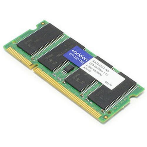 AND-A3721517-AA - ADDON 2GB DDR2-667MHZ SODIMM F/ DELL