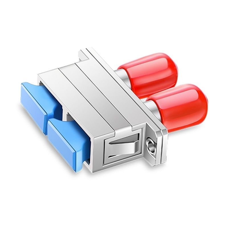 AND-ADDADPTSCFSCF-SD - SC FEMALE TO SC FEMALE SMF DUPLEX FIBER OPTIC ADAPTER