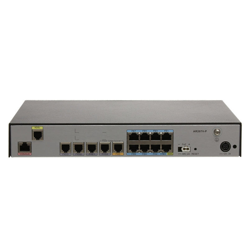 AR207V-P, Huawei AR207V Series Router, ADSL2+ WAN/8FE LAN PoE/4FXS+1FXO