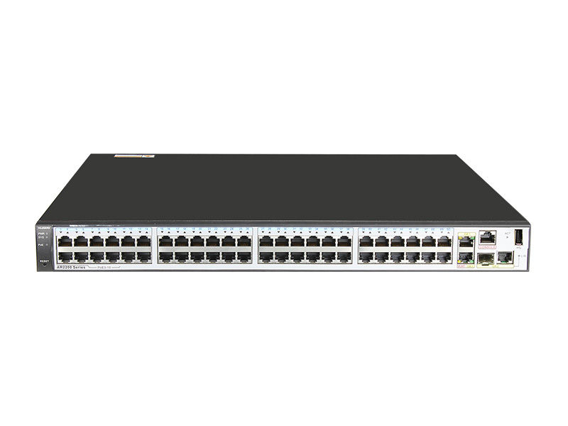 AR2204-51GE-P, Huawei AR2200 Router, 3GE WAN, 48GE (8POE), 60W AC Power