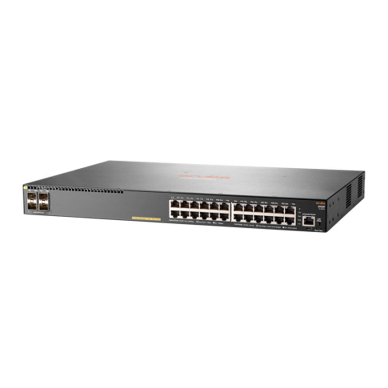JL261A, Aruba 2930F Switch, 24xGE PoE+/4xSFP