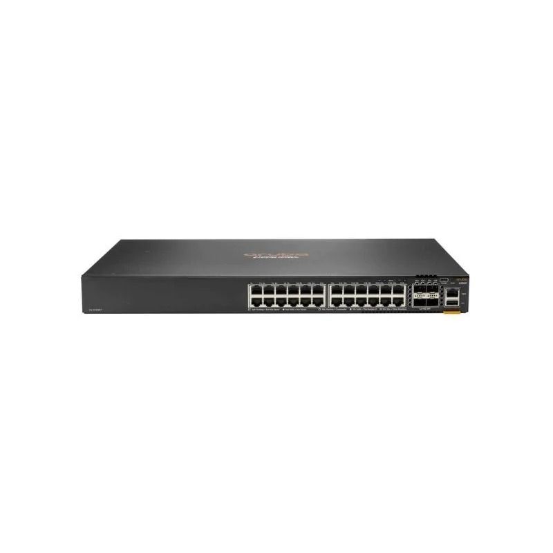 JL725B, HPE Aruba 6200F Switch, 24xGigabit Ports/4xSFP+/370W PoE