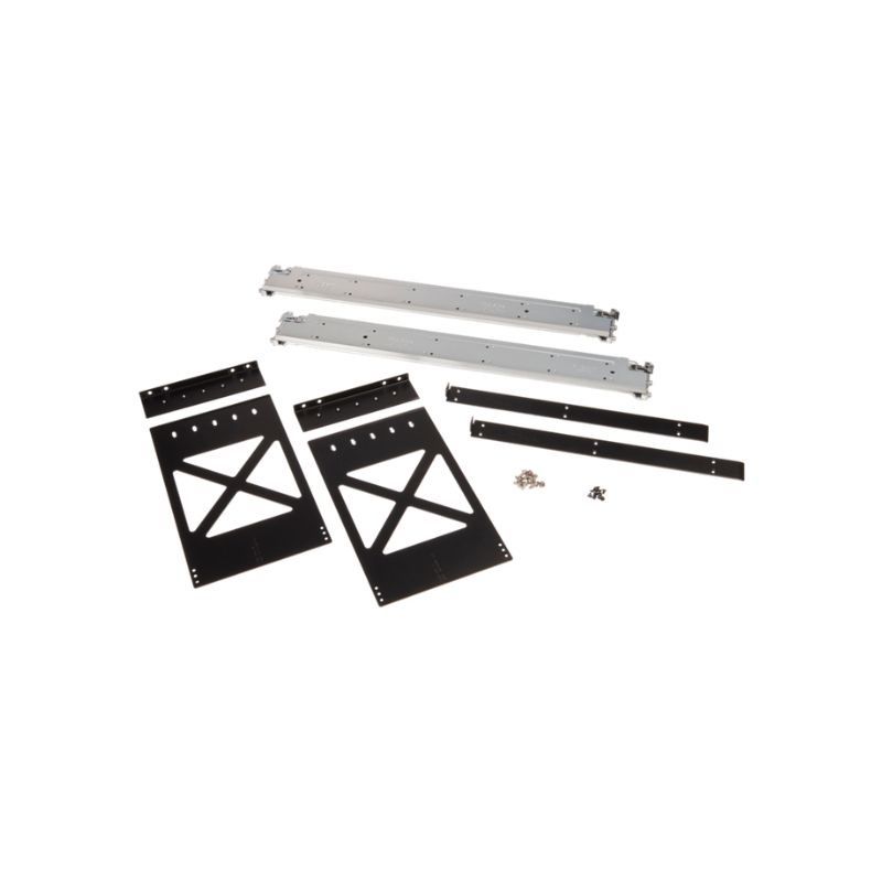 R0X37A, Aruba 6400 Series, 4-post Rack Mount Kit
