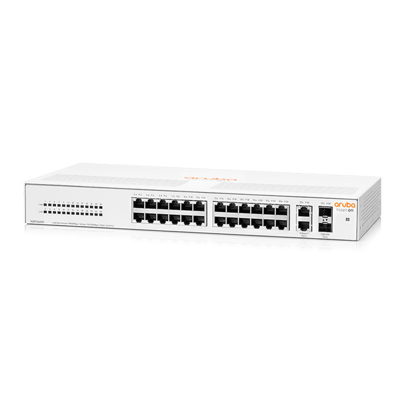 R8R50A, Aruba IOn 1430 Switch, 26xGE/2xSFP/Unmanaged