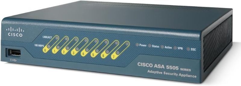 Cisco ASA 5505 Unlimited-User Security Plus Bundle