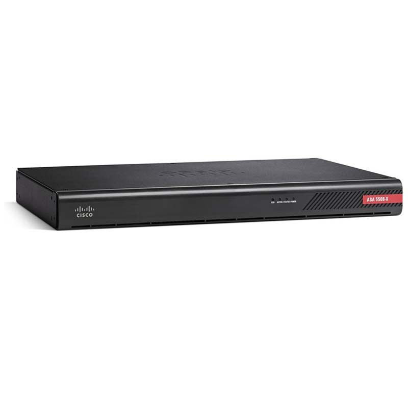 ASA5508-K8, Cisco ASA Firewall, 8GE Data/1GE Mgmt/AC Power