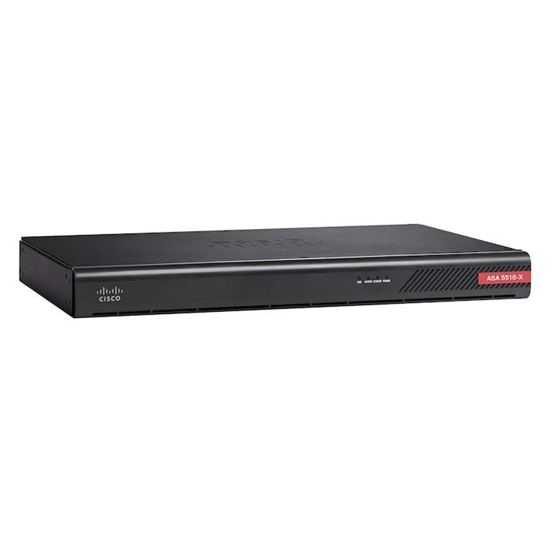 ASA5516-FPWR-K8, Cisco ASA 5516-X Firewall, 8GE Data/1GE Mgmt/AC Power