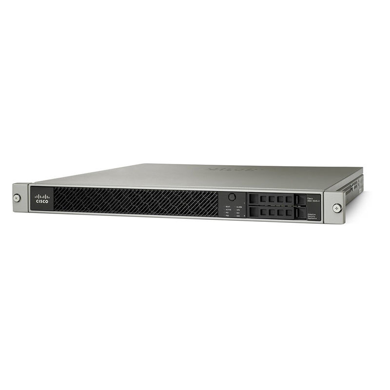 ASA5545-2SSD120-K9, Cisco ASA 5545-X NGFW, 8xGE Data/2x120G SSD/3DES-AES