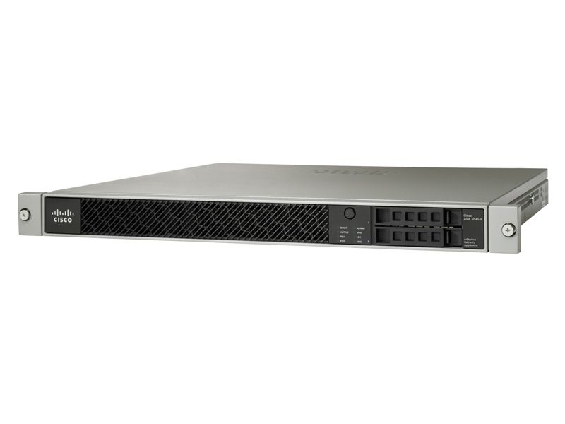 ASA5545-K7, Cisco ASA 5500 Firewall, 8xGE Data/1xGE Mgmt/AC Power