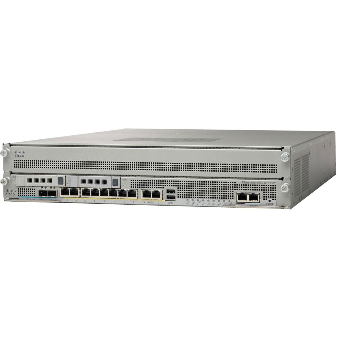 ASA5585-S60P60-K8, Cisco ASA 5585 Firewall, 12GE/8 SFP+/2 AC