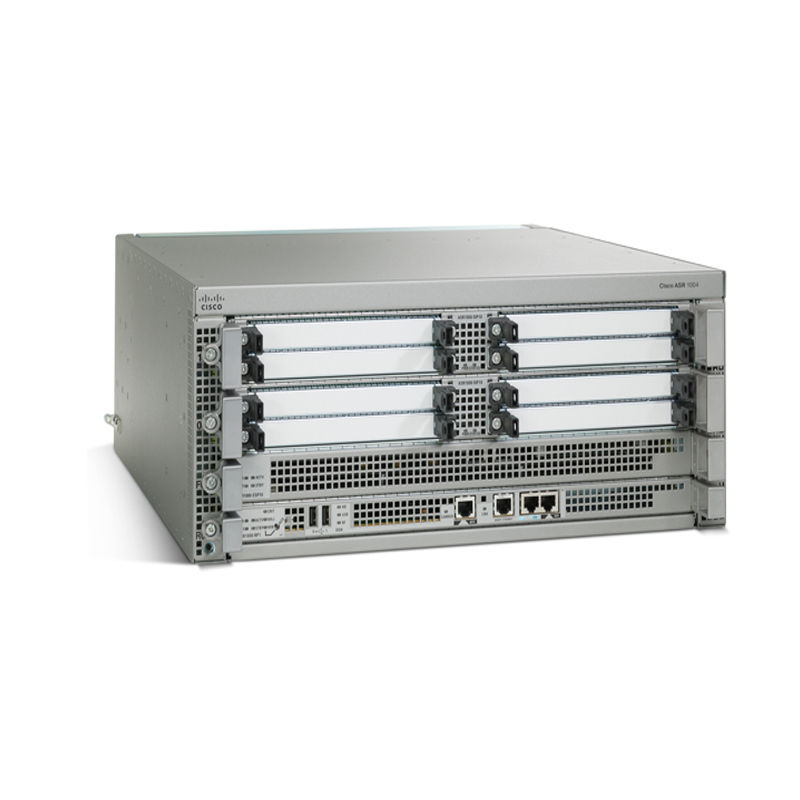 ASR1004, Cisco ASR1000 Router, 4 slots/No PSU/No Fan
