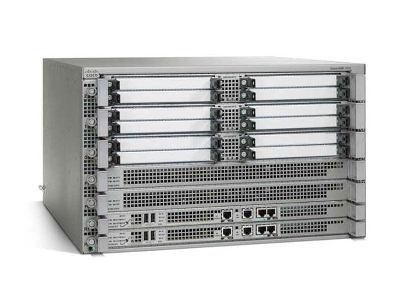 ASR1006-20G-VPN/K9, Cisco ASR1000 Router, 20Gbps throughput/VPN bundle/ASR1006 chassis