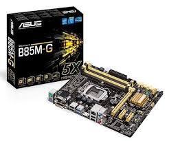 B85M-E - Asus Socket LGA1150 Intel B85 Chipset Micro-ATX Motherboard