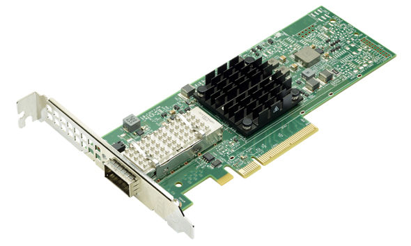 BCM957414A4140C - Broadcom Single-Port QSFP28 PCIe Interface Card