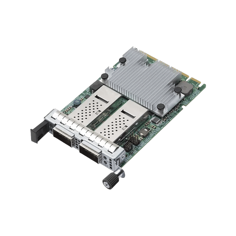 BCM957608-N2200GQP00 - Broadcom Dual-Port QSFP PCIe Interface Card