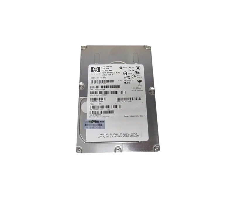 HPE BD14687B52 146.8GB Ultra320 SCSI 10K Hot Plug HDD