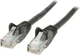 8FT CAT5E PATCH CABLE, UTP, GRAY PVC JACKET, 24AWG, T568B, 50 MICRON, GOLD PLATE