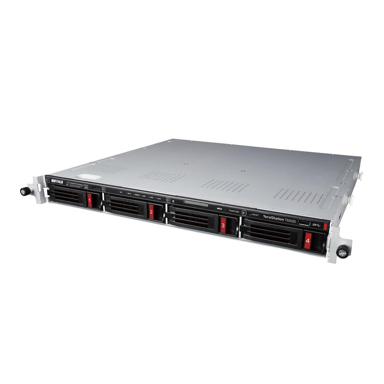 Buffalo TeraStation TS5420RN NAS Rack (1U) Annapurna Labs 8 GB DDR4 16 TB HDD Black