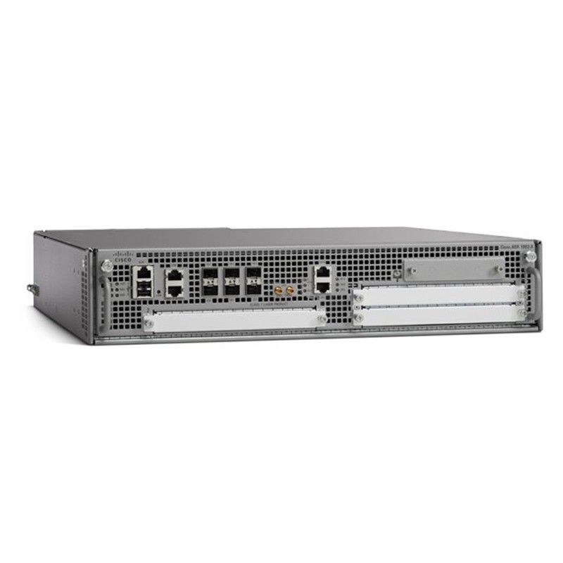 C1-ASR1002-X/K9, Cisco ASR1000 Series Router, Throughput: 5 Gbps/2x SFP+/4x 10GE Ports