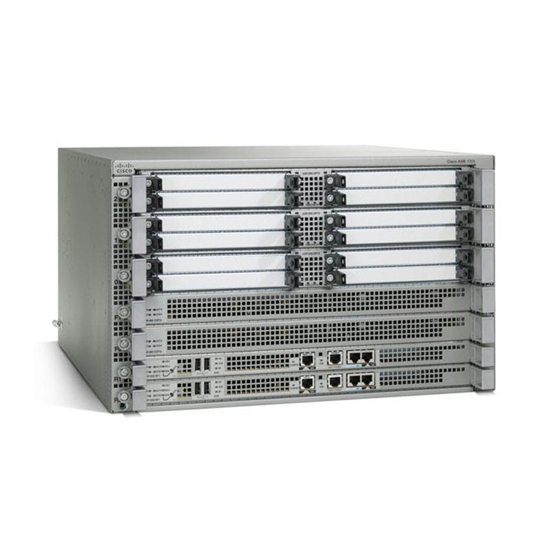 C1-ASR1006X/K9, Cisco ASR1000 Router, 100Gbps Throughput/6 Slots/Redundant Power