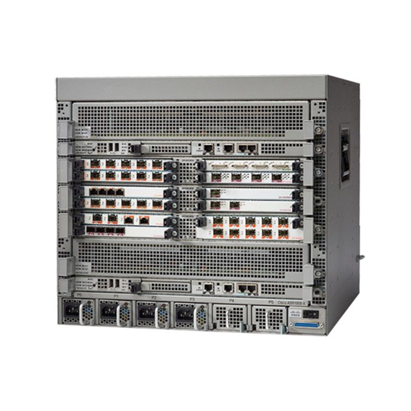 C1-ASR1009X/K9, Cisco ASR1009-X Router, 9 Slots/Modular/No PSU