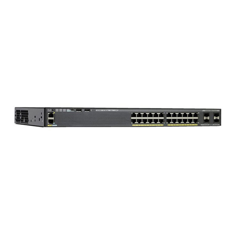 C1-C2960X-24PD-L, Cisco Catalyst 2960-X Switch, 24xGE PoE/370W PoE/2x10G SFP+