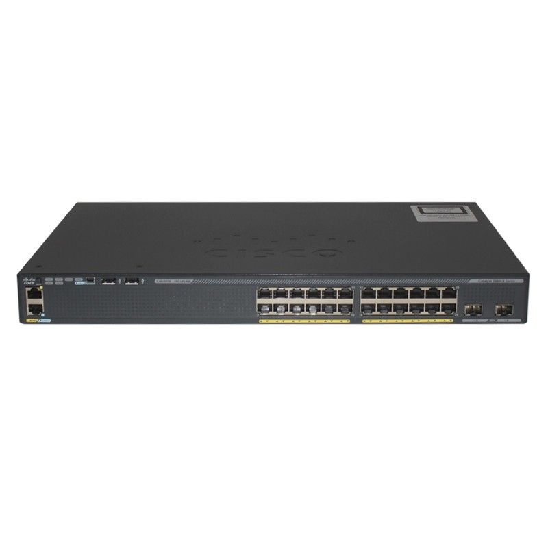 C1-C2960X-24TD-L, Cisco Catalyst 2960-X Switch, 24xGE/2x10G SFP+/LAN Base
