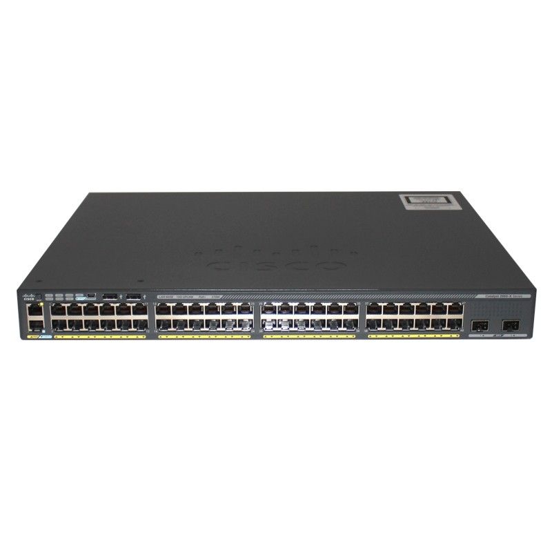 C1-C2960X-48FPD-L, Cisco Catalyst 2960-X Switch, 48xGE PoE/2x10G SFP+/740W PoE