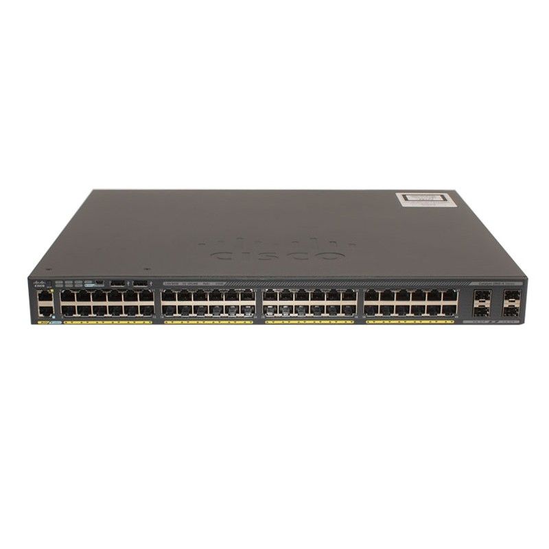 C1-C2960X-48LPS-L, Cisco Catalyst 2960-X Switch, 48x1GE PoE/370W/4xSFP
