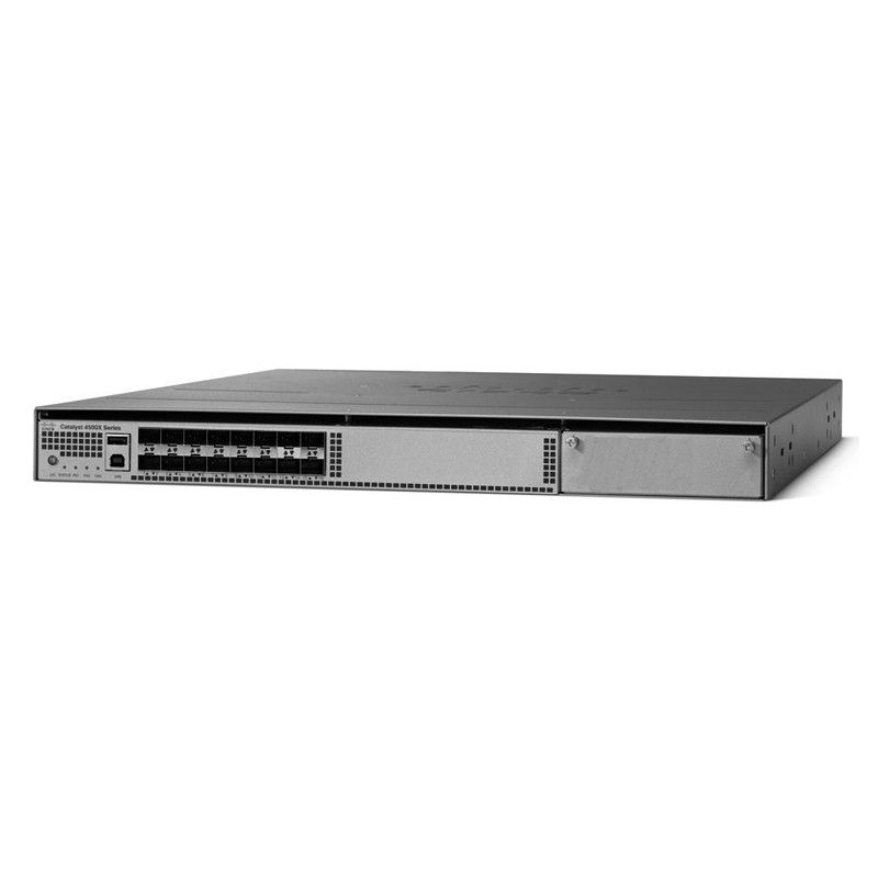 C1-C4500X-16SFP+, Cisco Catalyst 4500-X Switch, 16x10GE SFP+/Front-to-Back airflow/IP Base
