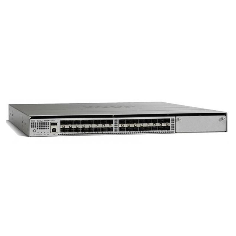 C1-C4500X-32SFP+, Cisco Catalyst 4500-X Switch, 32x10GE SFP+/Front-to-Back airflow/No Power Supply