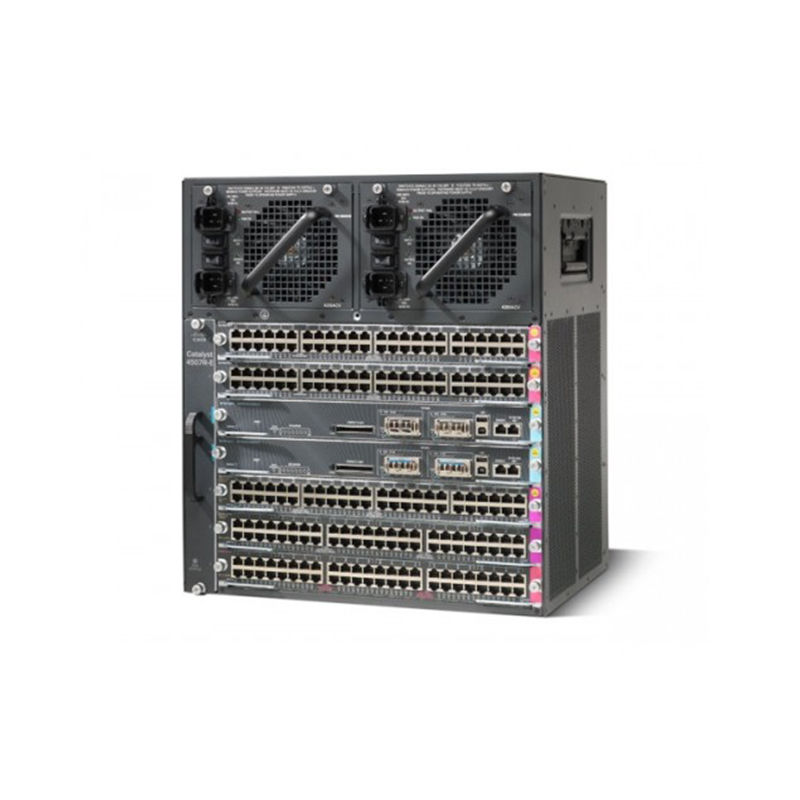 C1-C4507R+E, Cisco Catalyst 4500E Switch, 10 slots, 48Gbps/slot, No PSU