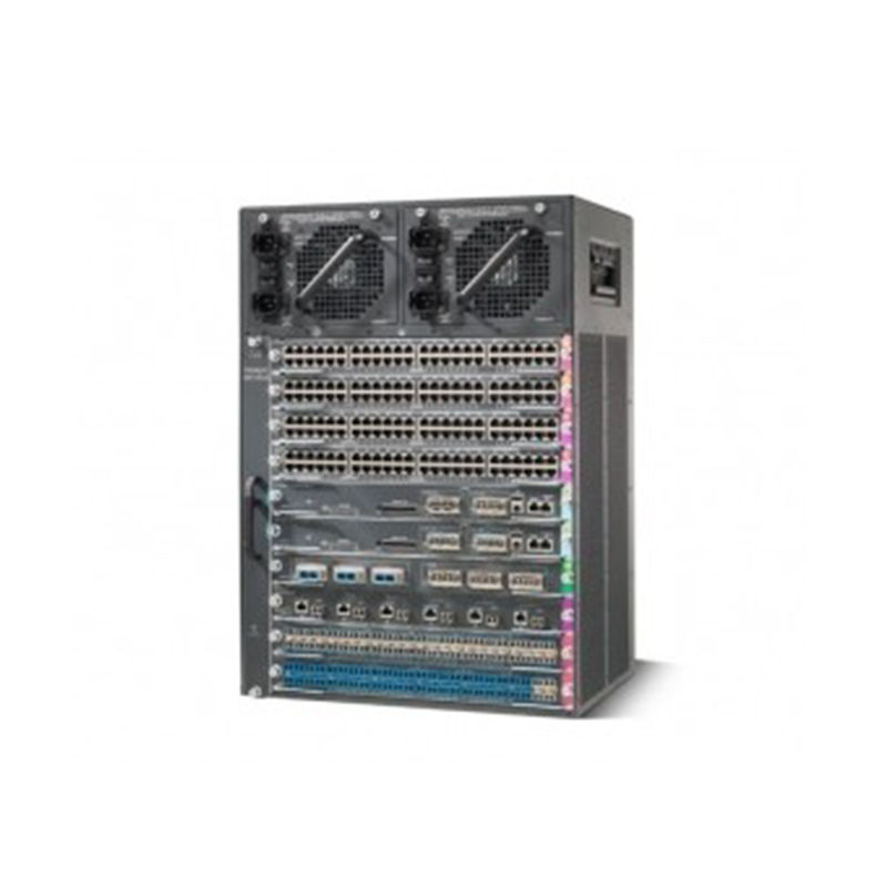 C1-C4510R+E, Cisco Catalyst 4500E Switch Chassis, 10 slots/48Gbps per slot/No PSU & Fan