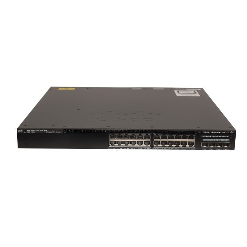 C1-WS3650-24PD/K9, Cisco Catalyst 3650 Switch, 24xPoE/2x10G Uplink/No Fan & PSU