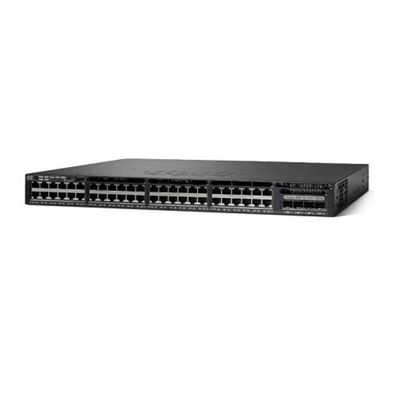C1-WS3650-48FQ/K9, Cisco Catalyst 3650 Switch, 48xGE PoE/4x10GE SFP+/Stackable