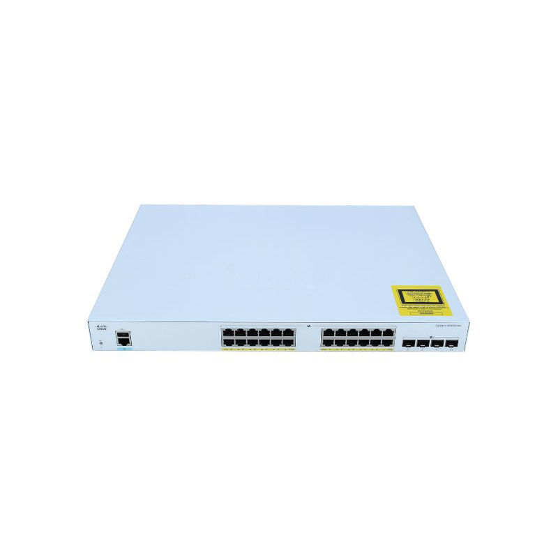 C1000-24FP-4X-L, Cisco Catalyst 1000 Switch, 24x PoE+ 370W, 4x 10G SFP+