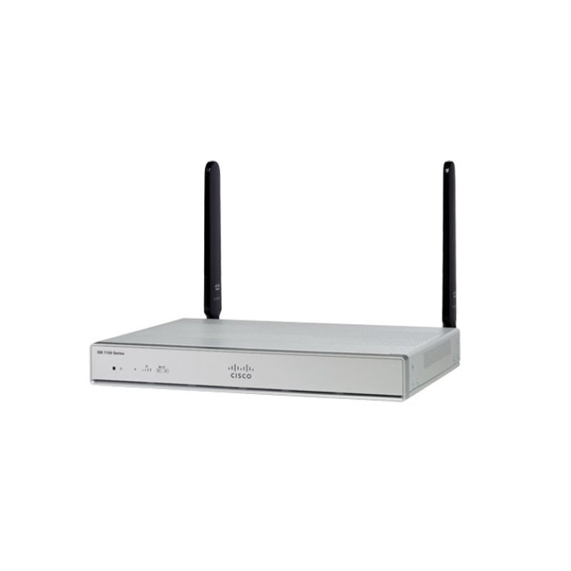 C1121-4PLTEP, Cisco ISR 1100 Router, 4xGE/Pluggable LTE/SMS GPS