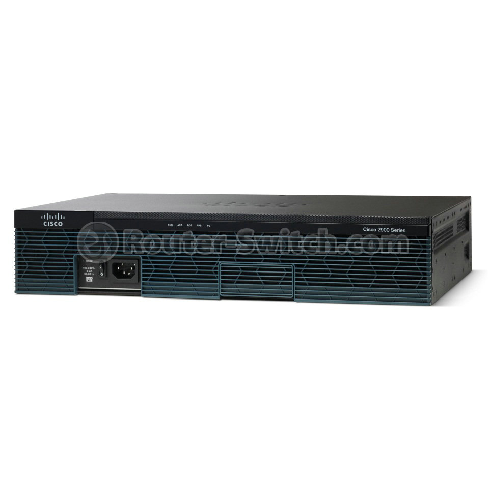 C2911-VSEC-SRE/K9, Cisco 2900 Series Router, SRE 300/PVDM3-16/UC SEC License