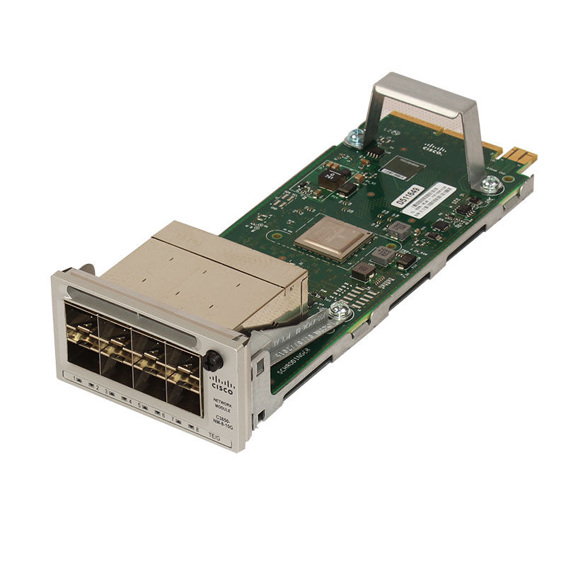 C3850-NM-8-10G, Cisco 3850 Network Module, 8x10GE/Plug-in Module/No Fan & PSU