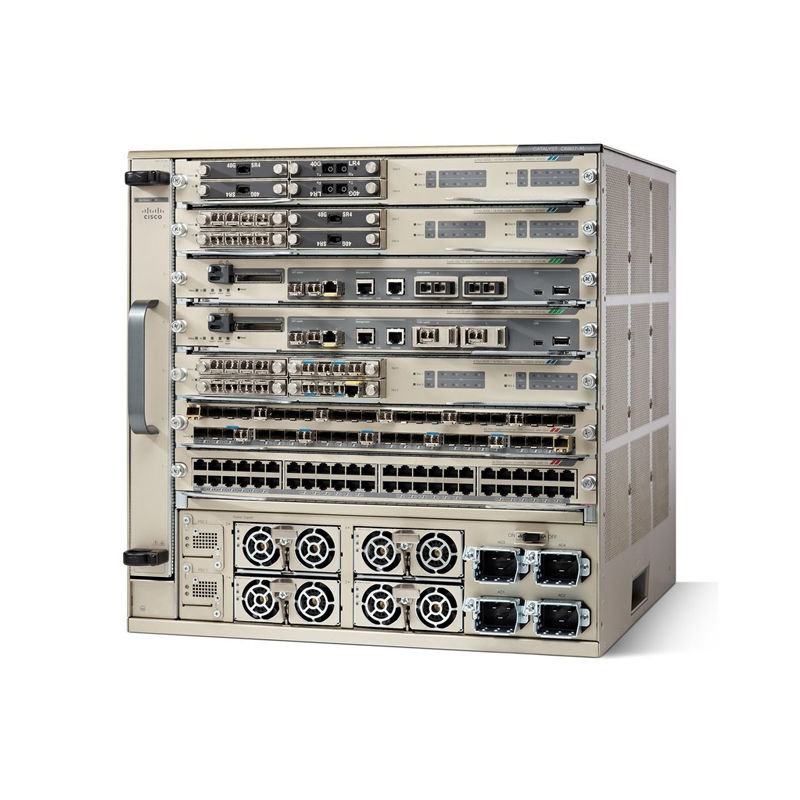C6807-XL-S6T-BUN, Cisco Catalyst 6800 Switch, 7-slot chassis/Sup6T/2 PSU