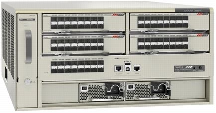 C6880-X, Cisco Catalyst 6800 Switch, 5RU chassis/Super 2TXL/No power & fan